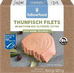 Produktfoto zu Thunfisch Filets in Olivenöl