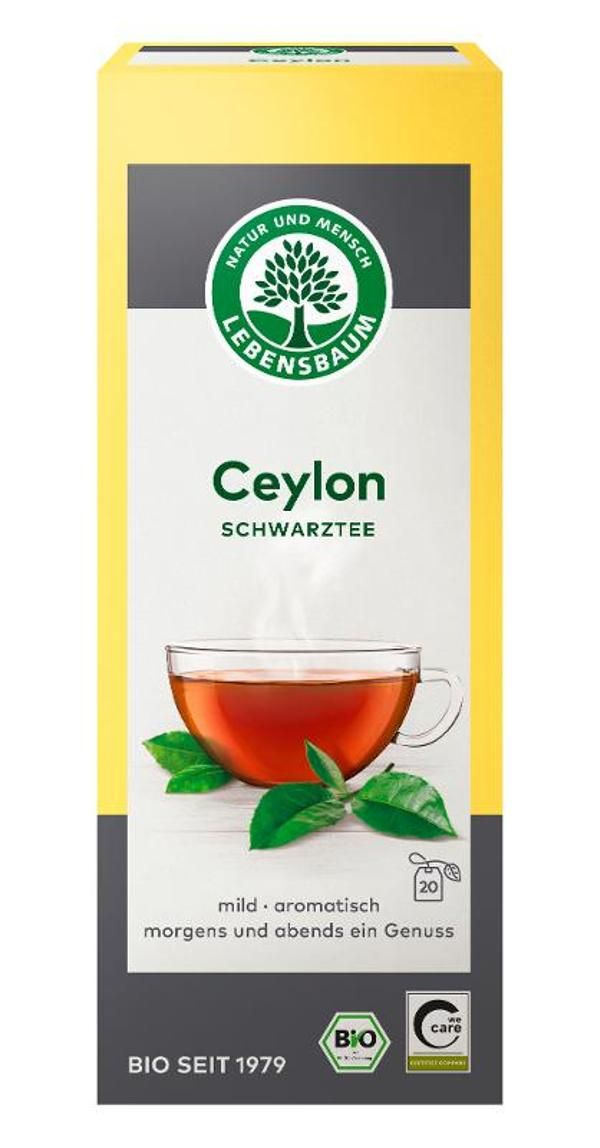 Produktfoto zu Ceylon Schwarztee Teebeutel