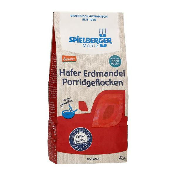 Produktfoto zu Hafer Erdmandel Porridgeflocken