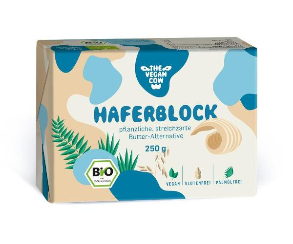 Produktfoto zu Hafer Margarine im Block