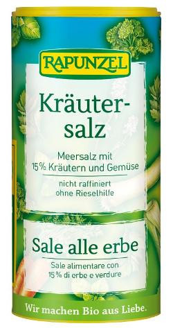 Produktfoto zu Kräutersalz 125 g Rapunzel