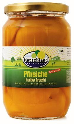 Produktfoto zu Pfirsiche halbe Frucht