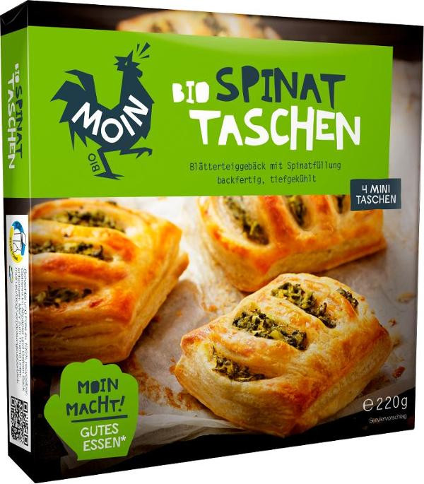 Produktfoto zu TK Spinat Taschen SB