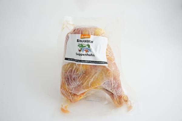 Produktfoto zu Suppenhuhn TK ca. 1,1 kg  Bauckhof