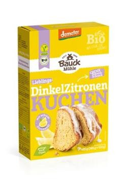 Produktfoto zu Backmischung Dinkel Zitronenkuchen demeter