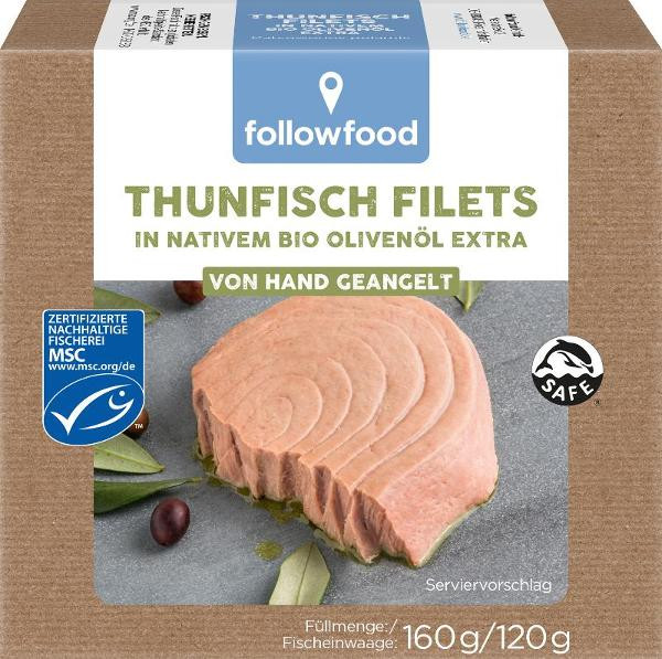 Produktfoto zu Thunfisch Filets in Olivenöl