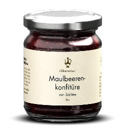 Produktfoto zu ÖK Maulbeerkonfitüre 220g