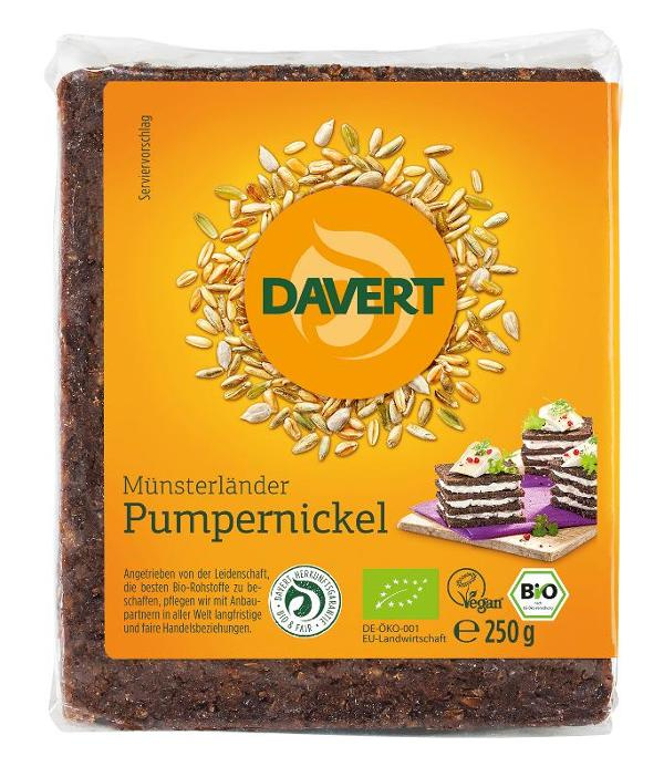 Produktfoto zu Pumpernickel Davert