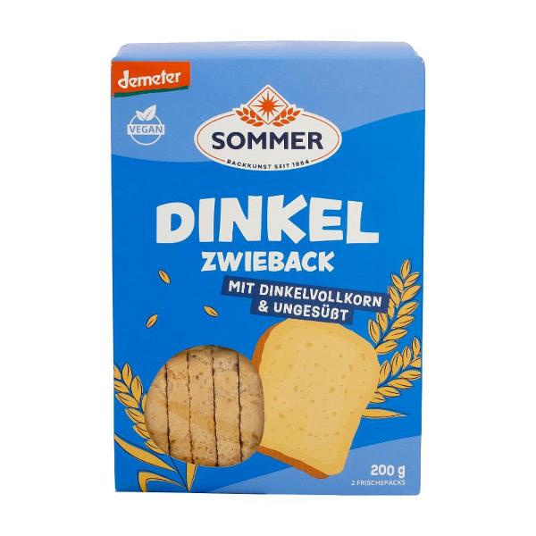 Produktfoto zu Dinkel Zwieback Sommer