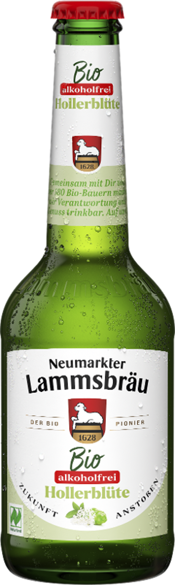 Produktfoto zu Lammsbräu Alkoholfrei Hollerblüte 10x0,33l