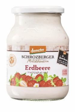 Produktfoto zu Joghurt Erdbeere 3,5 % Schrozberg