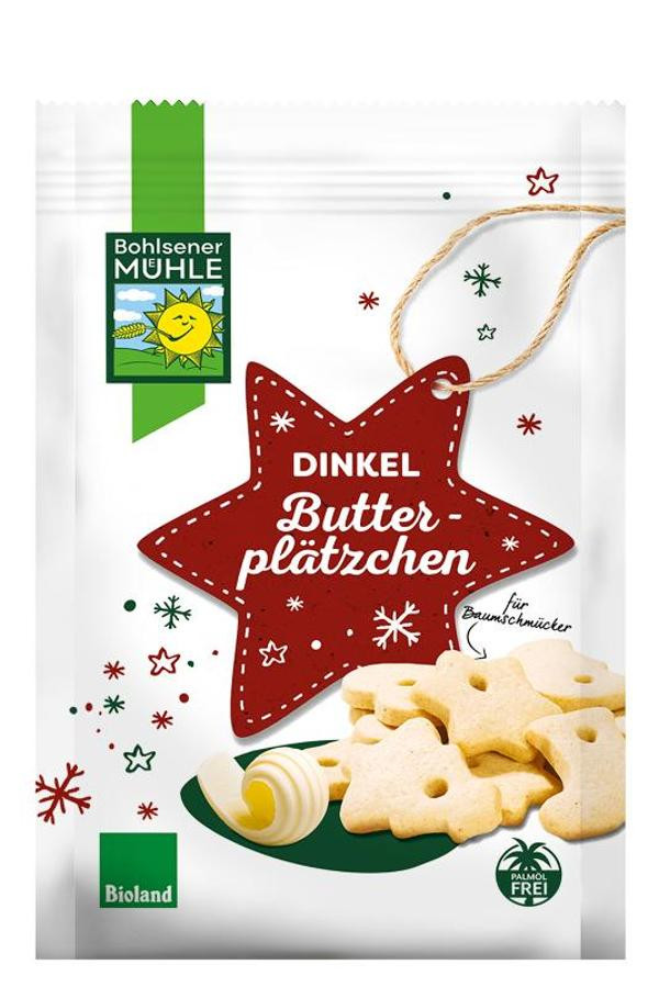 Produktfoto zu Dinkel Butterplätzchen