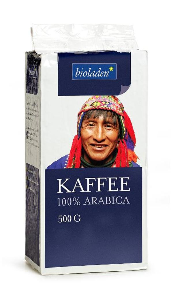 Produktfoto zu bioladen*Kaffee mild, gemahlen