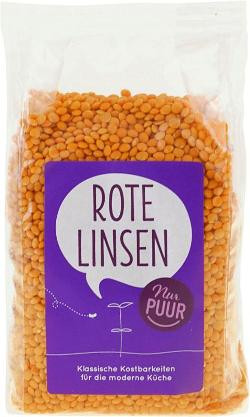 Produktfoto zu Ganze Rote Linsen 500 g