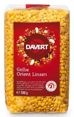 Produktfoto zu Gelbe Orient Linsen 500 g