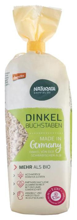 Produktfoto zu Dinkel Buchstaben hell