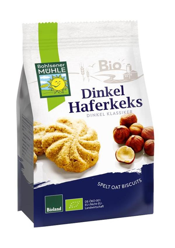 Produktfoto zu Dinkel-Hafer-Kekse 125g