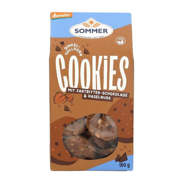 Produktfoto zu Dinkel Schoko Cookies Vollkorn