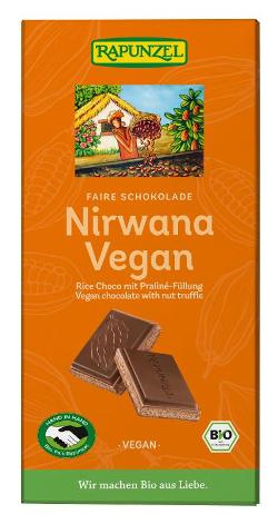 Produktfoto zu Nirwana vegane Schokolade HIH