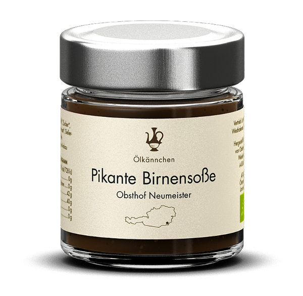 Produktfoto zu ÖK Pikante Birnensoße 160g