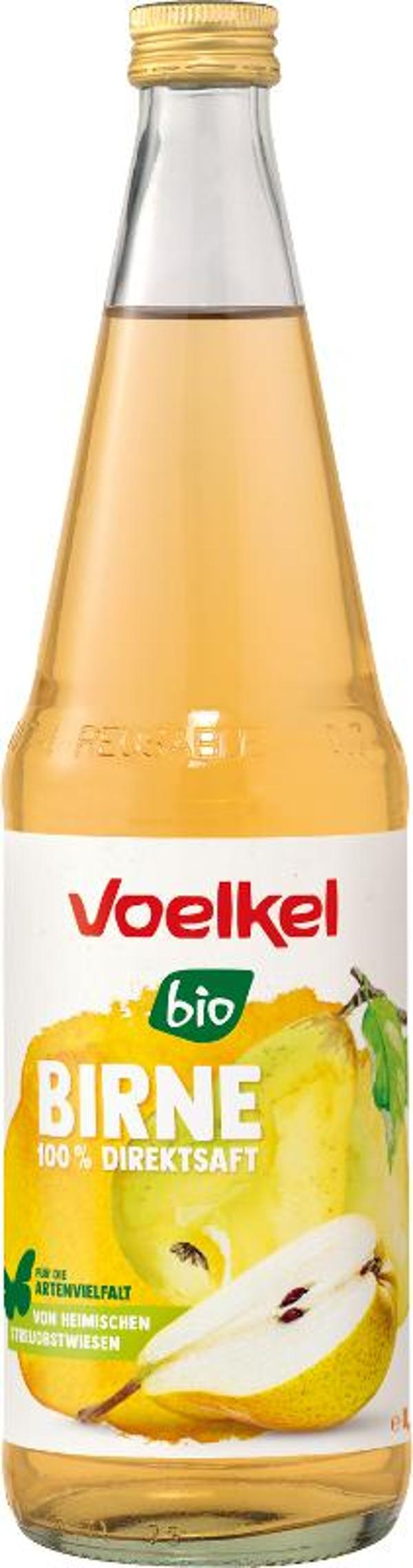 Produktfoto zu Birnensaft klar Voelkel 0,7 l