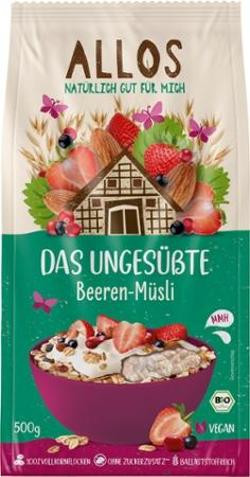 Produktfoto zu Das Ungesüßte Beeren-Müsli