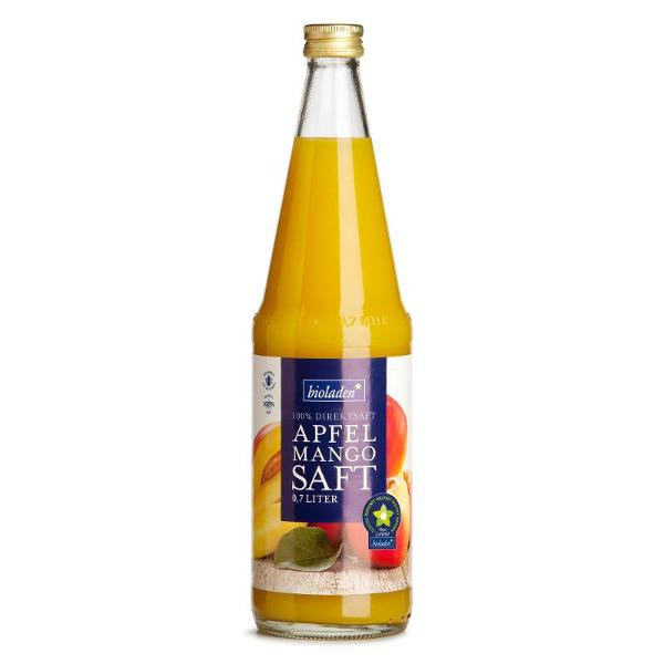 Produktfoto zu bioladen Apfel Mango Saft6x0,7