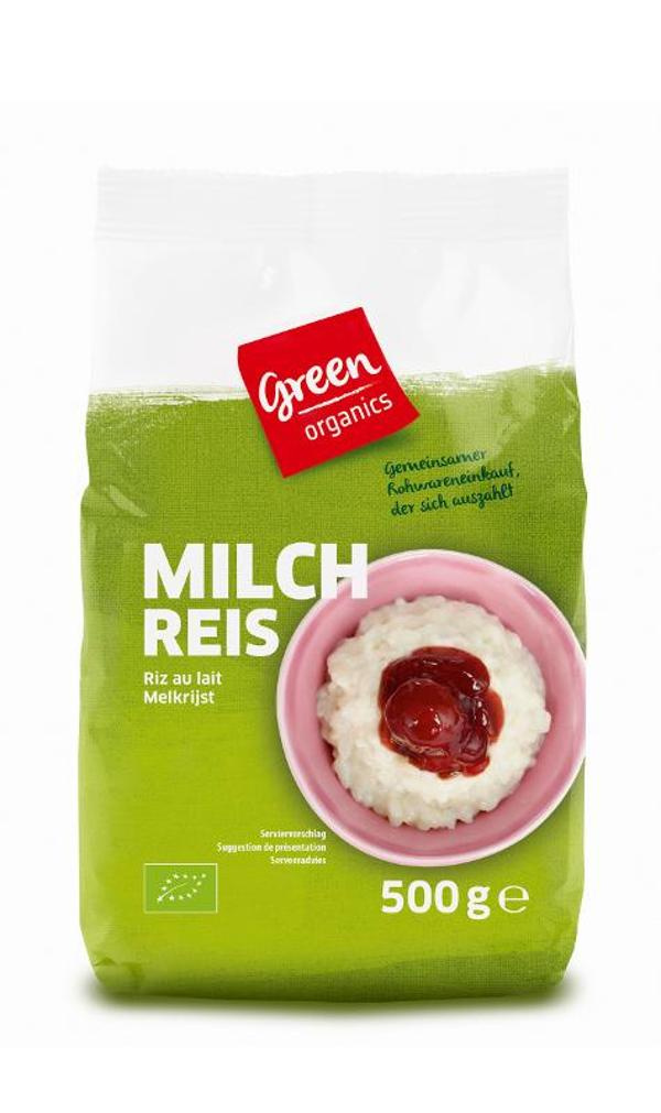 Produktfoto zu green Milchreis, weiß 500 g