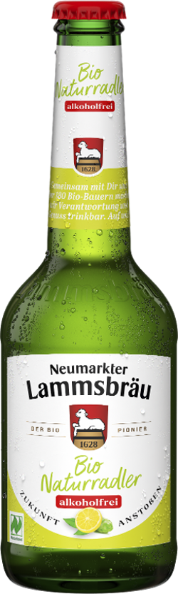 Produktfoto zu Lammsbräu NaturRadler alkf. 10 x 0,33 l