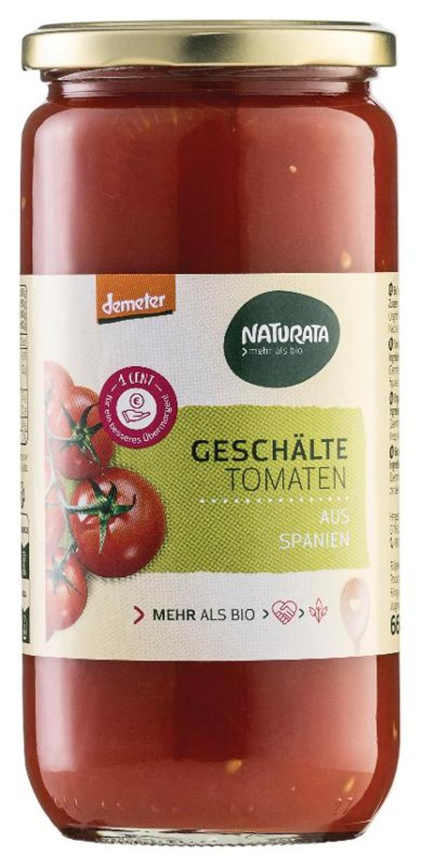 Produktfoto zu Geschälte Tomaten, demeter