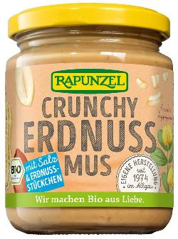 Produktfoto zu Erdnussmus Crunchy  250 g