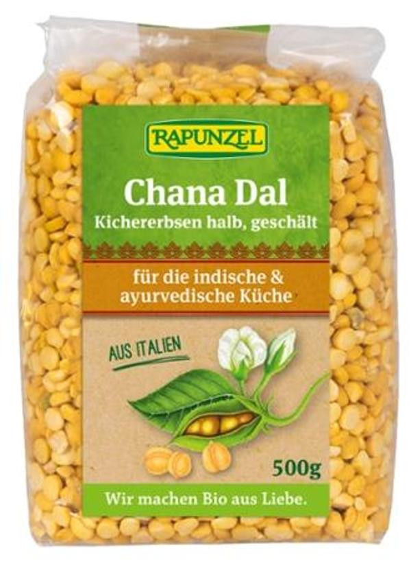 Produktfoto zu Chana Dal, Kichererbsen halb,