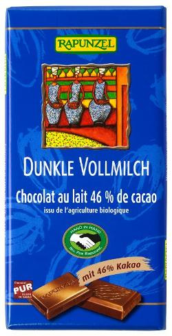 Produktfoto zu Dunkle Vollmilchschokolade