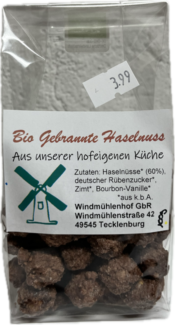 Produktfoto zu Gebrannte Haselnüsse 100 g