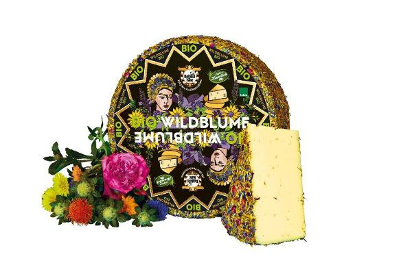 Produktfoto zu Wildblumenkäse 50% Schnittkäse