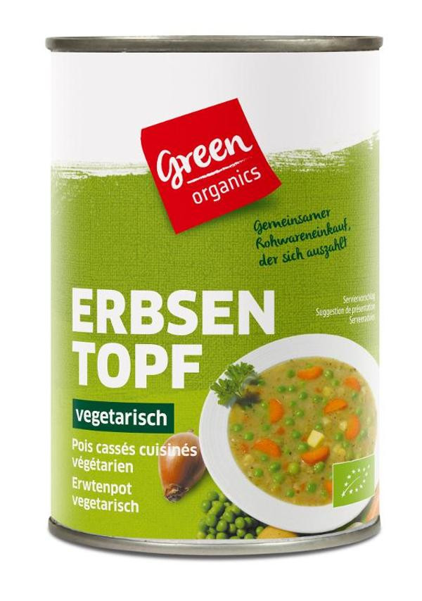 Produktfoto zu green Erbseneintopf