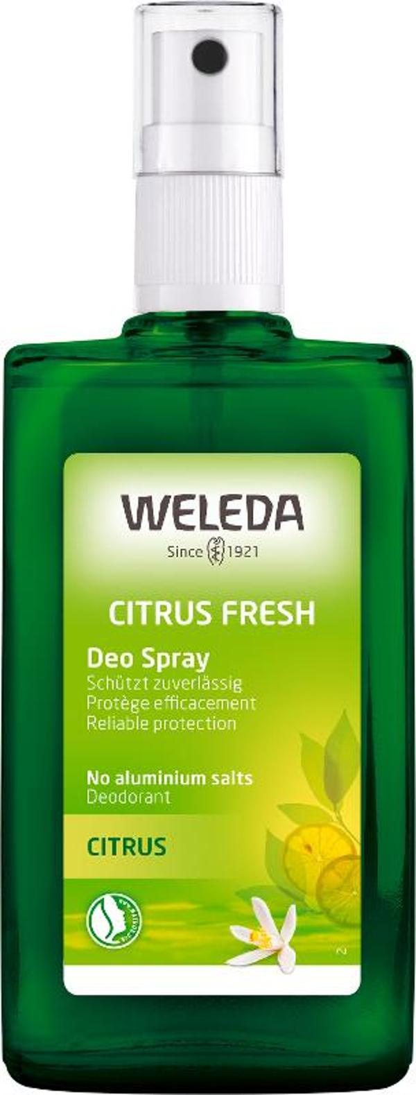 Produktfoto zu Citrus-Deodorant 100ml Weleda