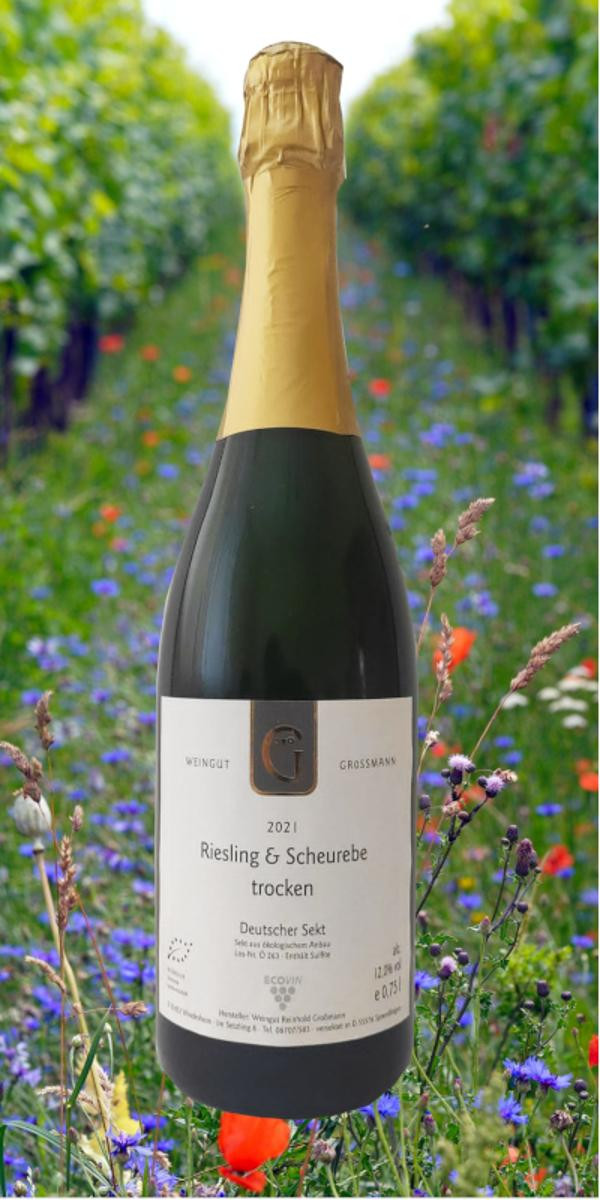 Produktfoto zu Riesling & Scheurebe Sekt tr.