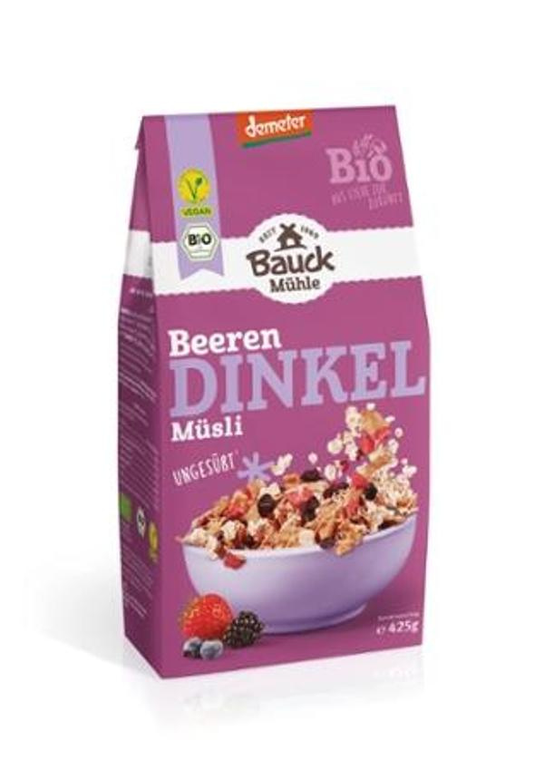 Produktfoto zu Dinkel Müsli Beerenzart Demete