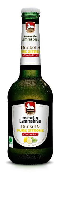 Produktfoto zu Lammsbräu Dunkel Pure Zitrone