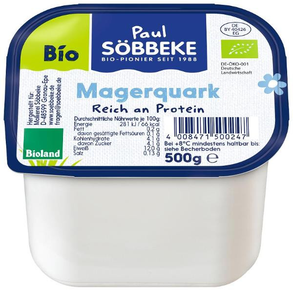 Produktfoto zu Speisequark 500g mager