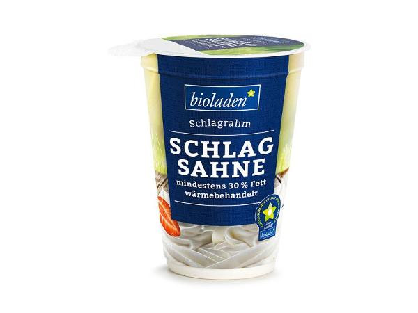 Produktfoto zu b*Schlagsahne 30% - im Becher