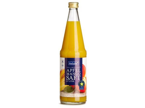 Produktfoto zu bioladen Apfel Mango Saft6x0,7