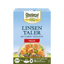 Produktfoto zu Linsen-Taler, vegan