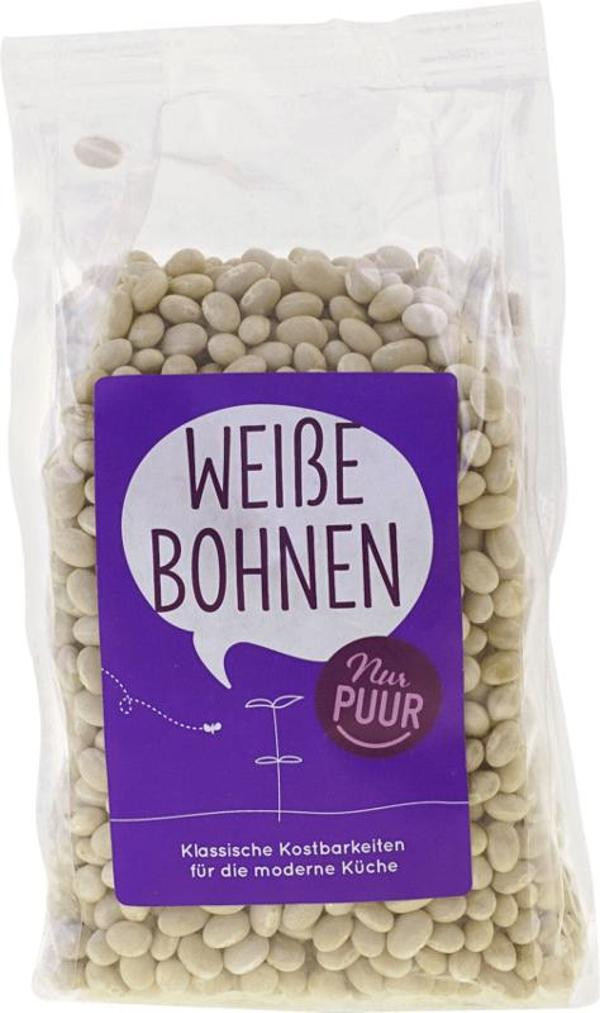 Produktfoto zu Weiße Bohnen  500 g nur