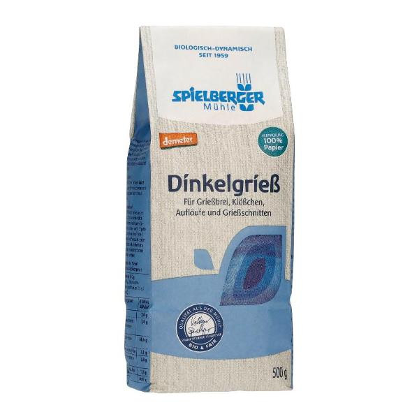 Produktfoto zu Dinkelgriess 500 g