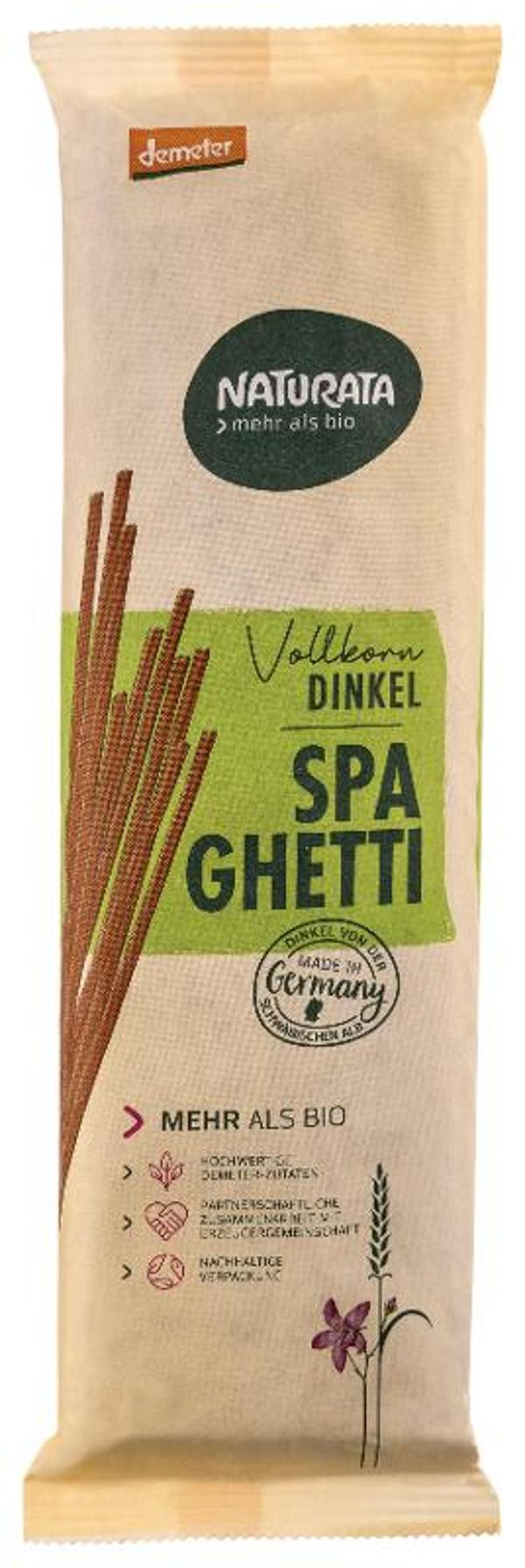 Produktfoto zu Dinkel-Vollkorn Spaghetti