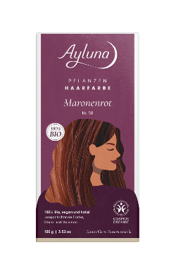 Produktfoto zu Haarfarbe Maronenrot