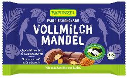 Produktfoto zu Schokolade ganze Mandeln 100g