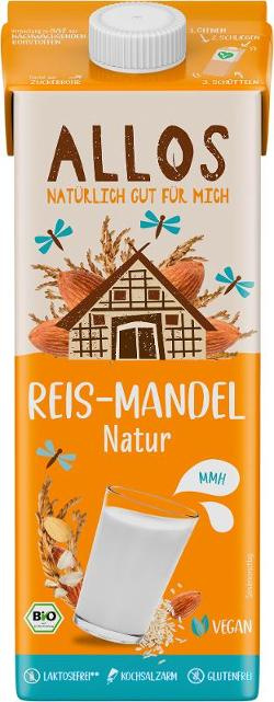 Produktfoto zu Reis-Mandel Drink Naturell